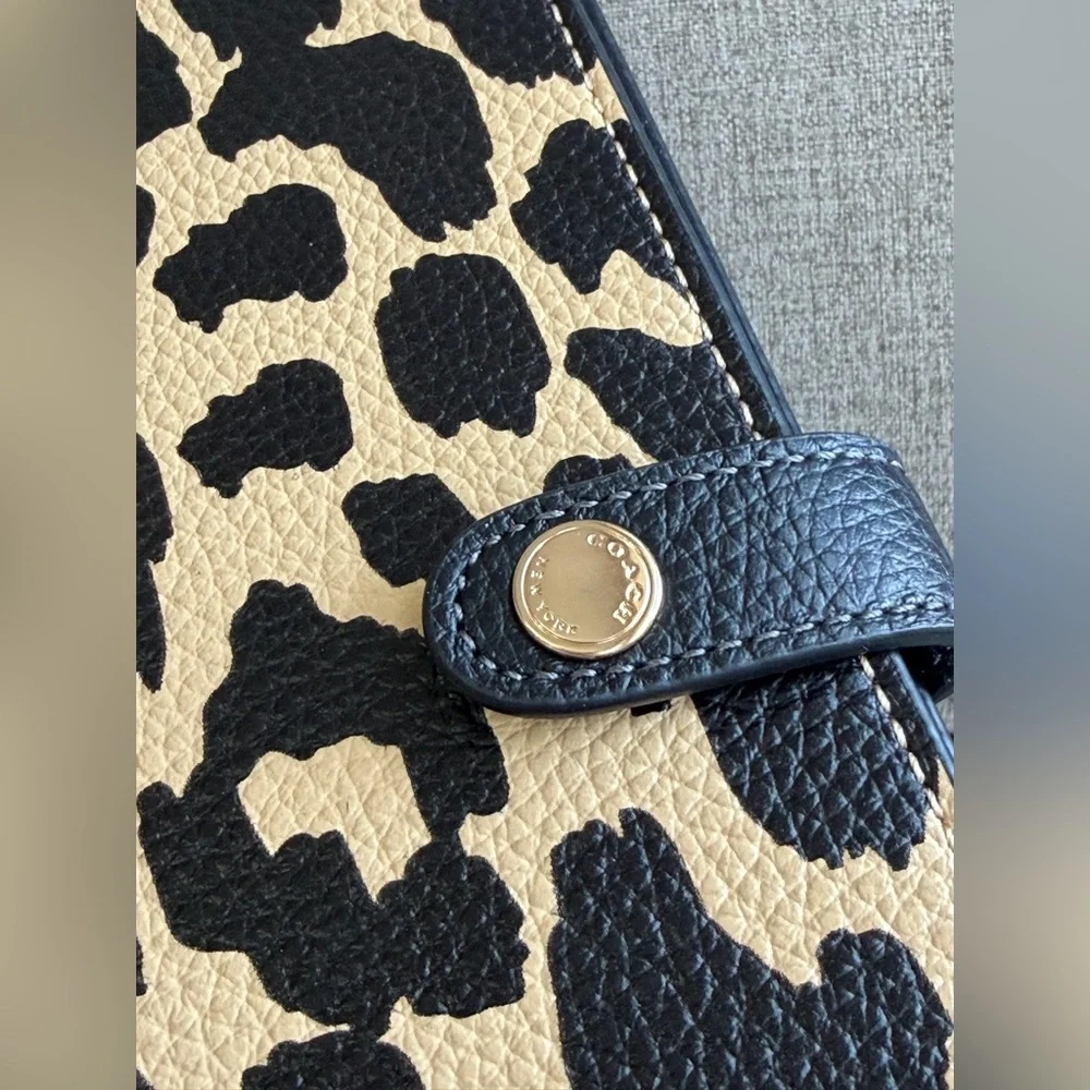 New！COACH Notebook With Leopard Print（CBG94）fast shipping